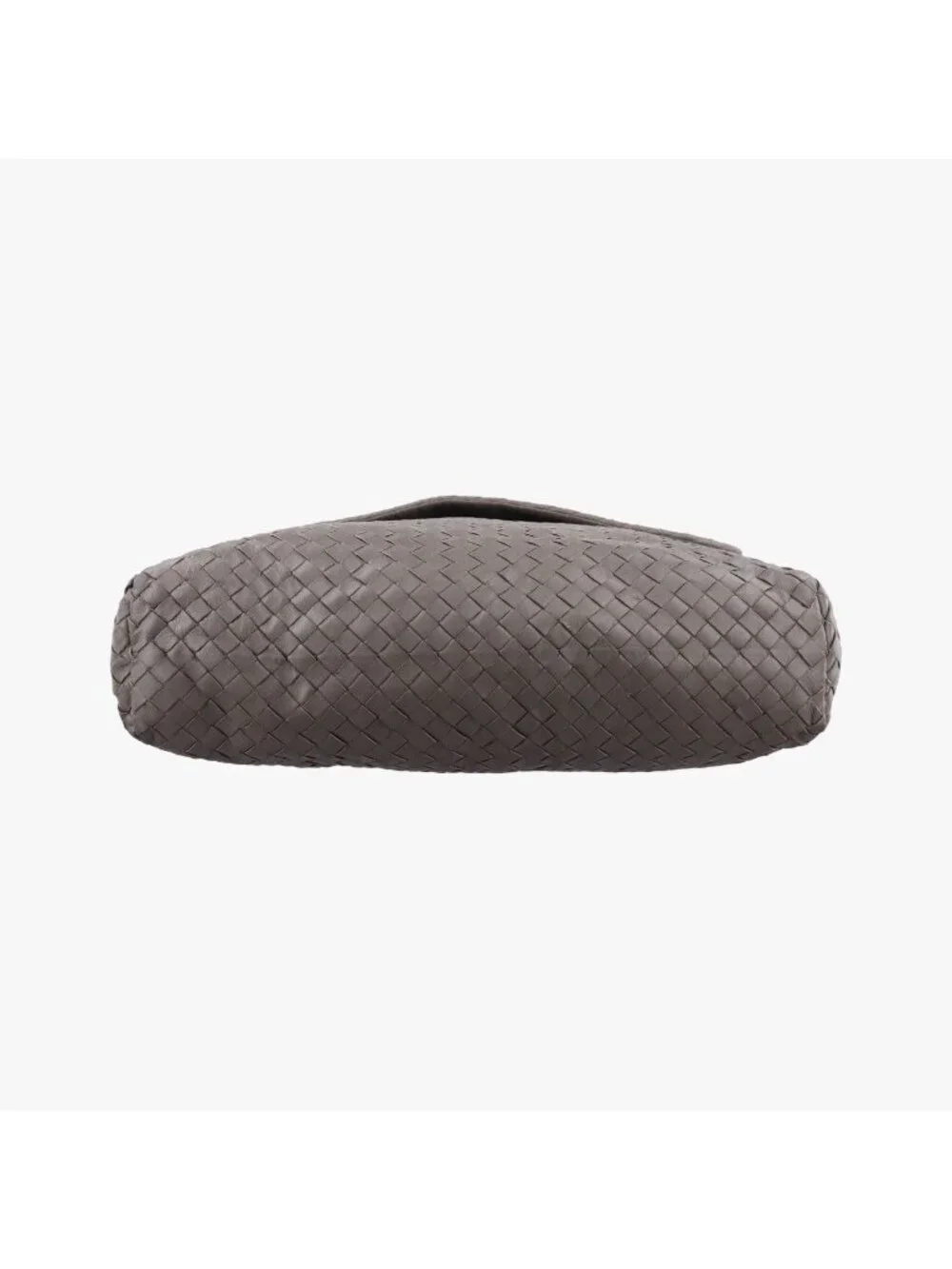 Bottega Veneta Intrecciato Gray Lambskin Shoulder Bag